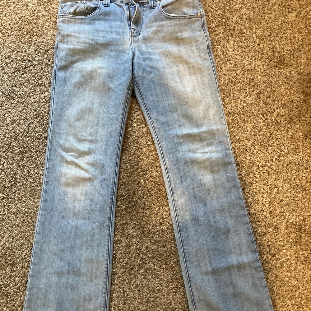Men’s flared bottom jeans